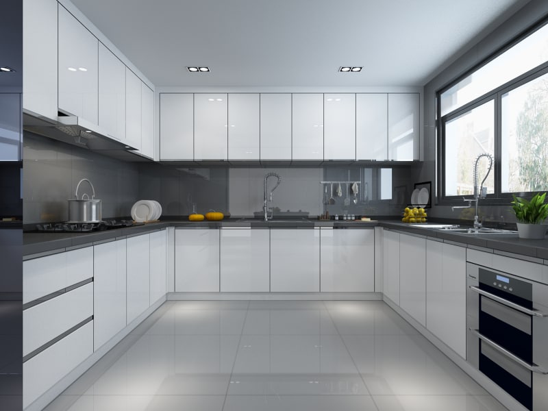3D model modern kitchen D